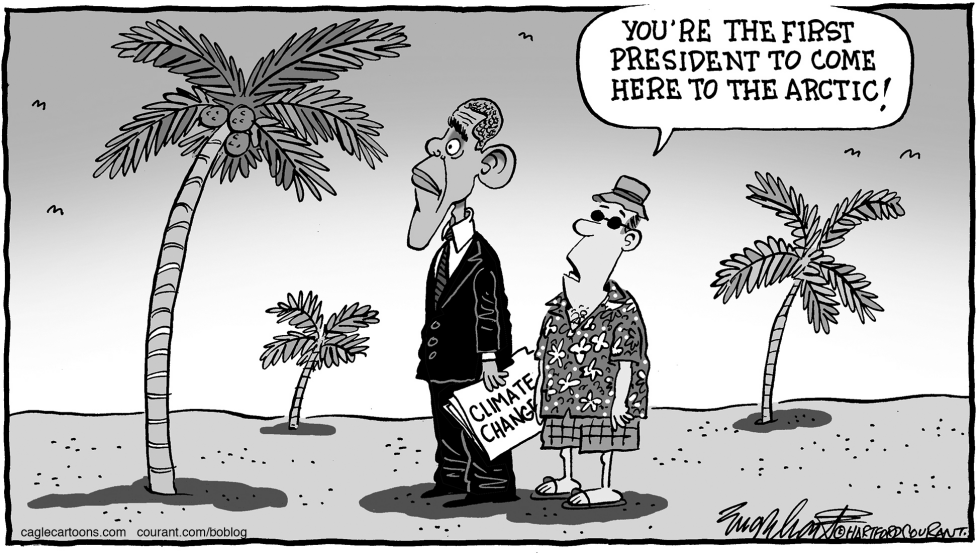 Obama At The North Pole