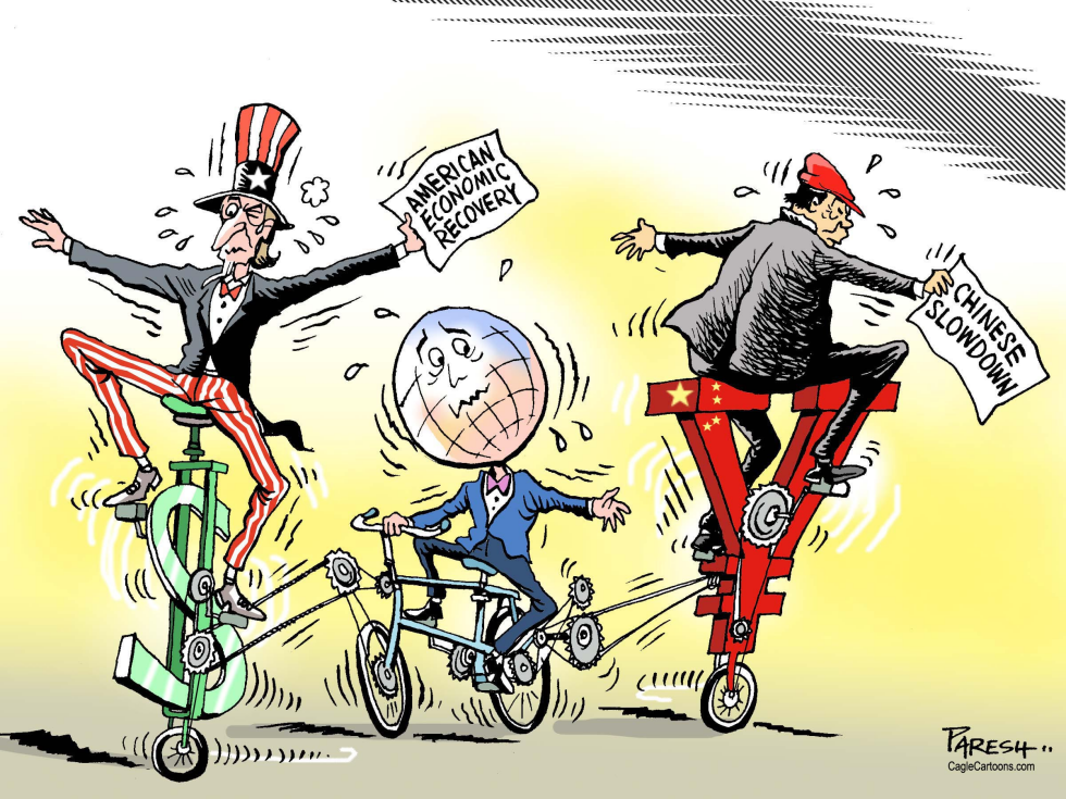  CHINA SLOWDOWN by Paresh Nath