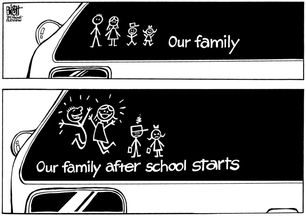 BACK TO SCHOOL, B/W