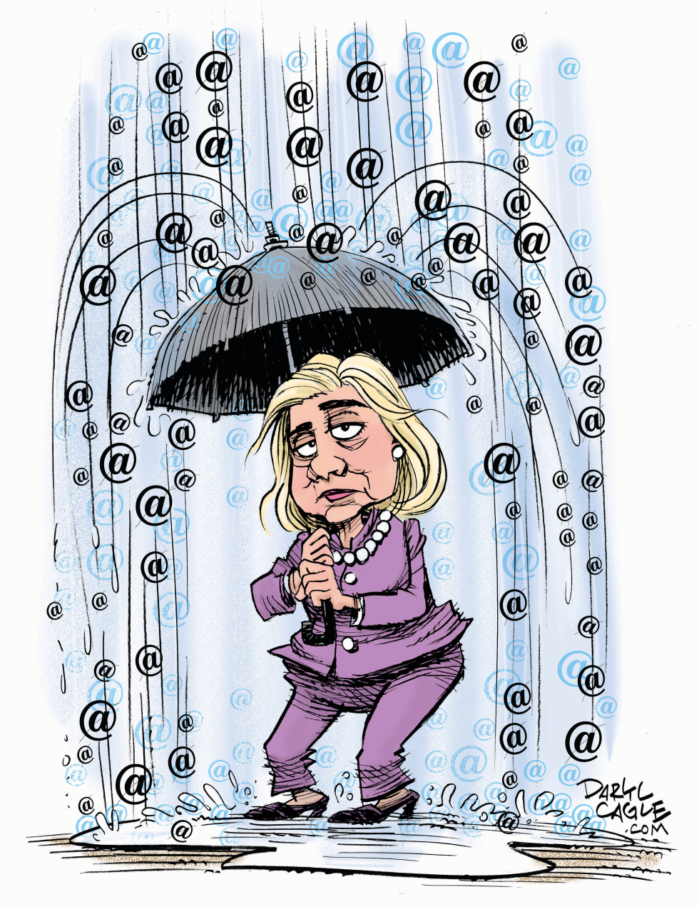 Hillary Email Scandal Cloudburst COLOR