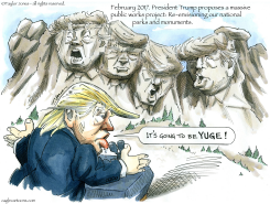 MOUNT TRUMPMORE -  by Taylor Jones