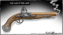 SECOND AMENDMENT by Bob Englehart