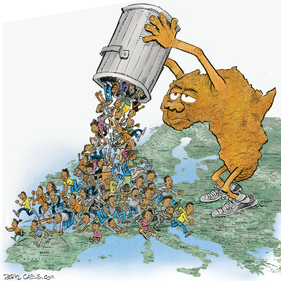 Africa Dumps Refugees on Europe