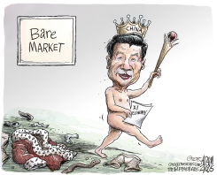 EMPEROR XI  by Adam Zyglis