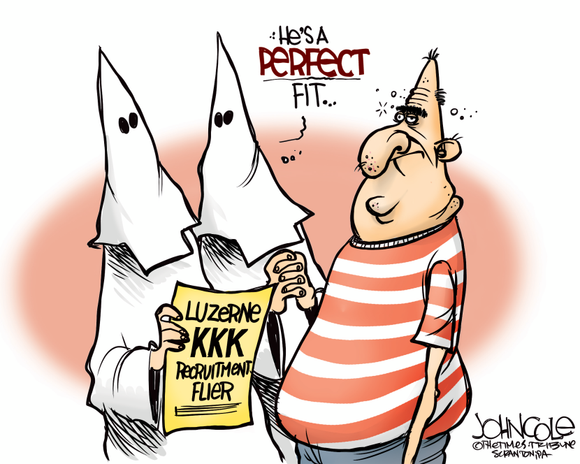 LOCAL PA -- Luzerne Co KKK recruitment