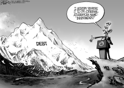 DEBT-NALI by Nate Beeler