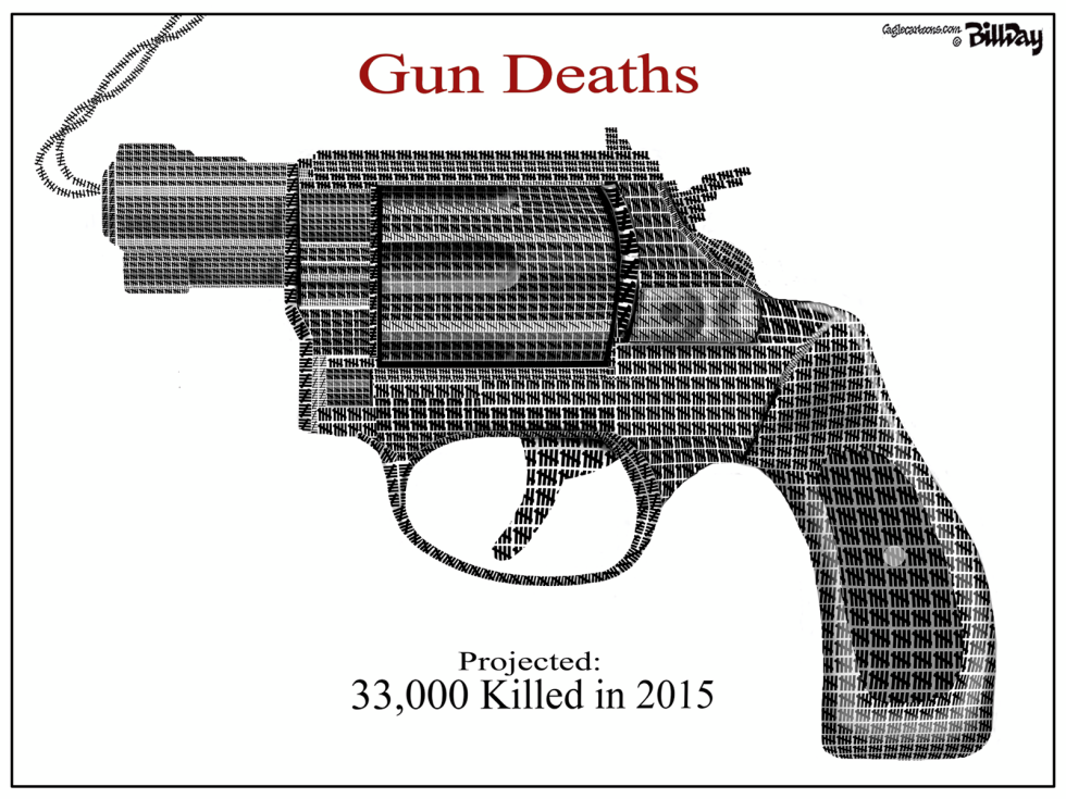 GUN DEATHS color