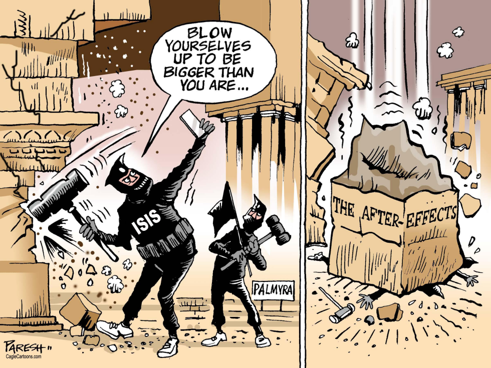  ISIS AND PALMYRA by Paresh Nath