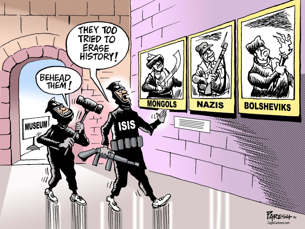 ISIS destroys history