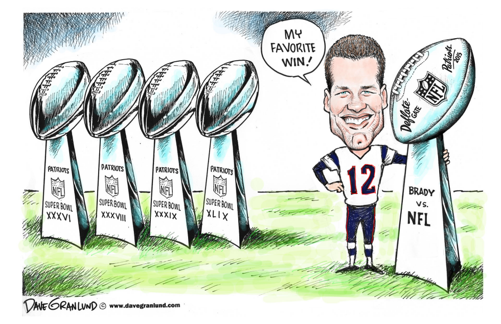 Brady wins Deflategate case