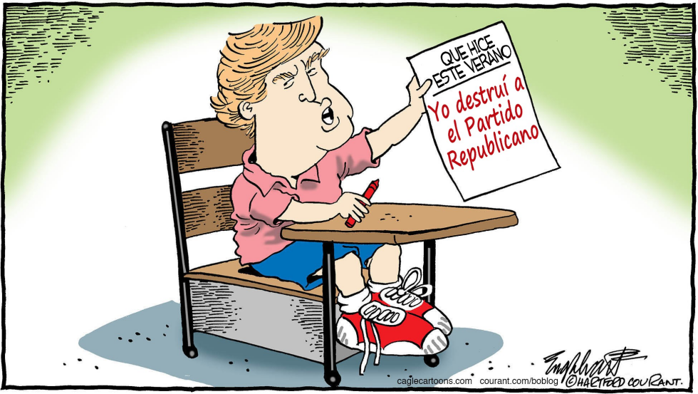 Trump destruye al GOP / COLOR