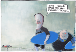 UK DAVID CAMERONS MIGRANT RHETORIC COMPROMISED by Iain Green