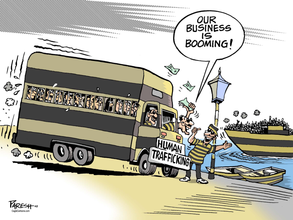 Human trafficking trade