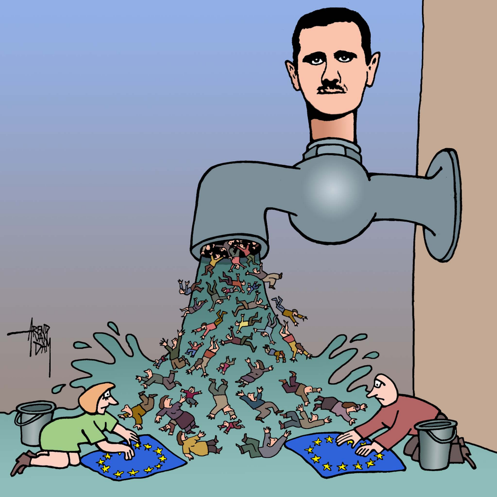 Stream of Refugees