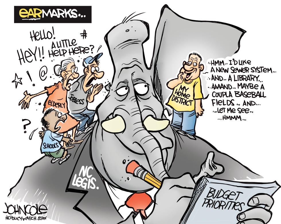 LOCAL NC -- GOP earmarks COLOR