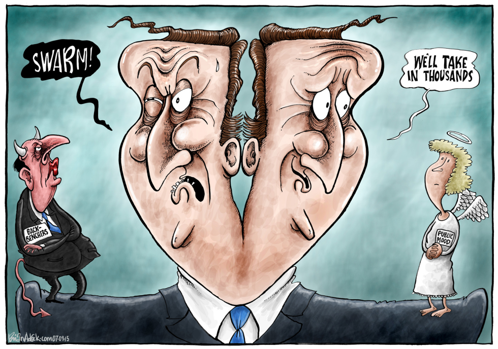Two faced David Cameron