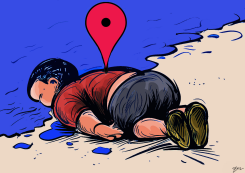 REFUGEE SADNESS by Oguz Gurel