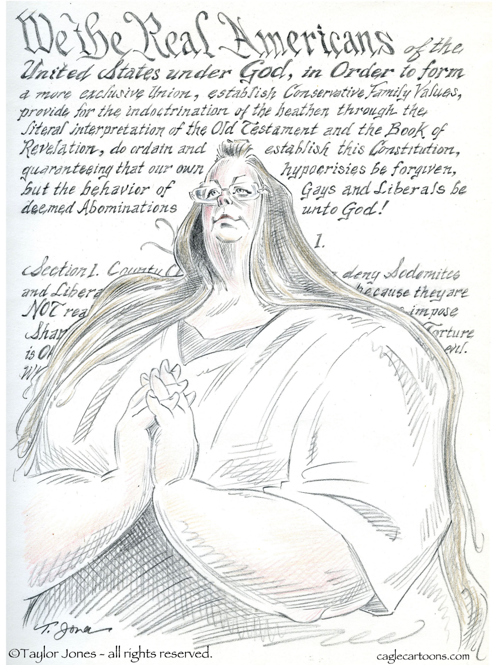 American sketchbook - Kim Davis - COLOR