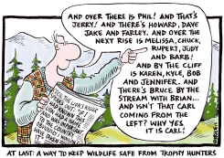 SAFE FROM TROPHY HUNTERS by Ingrid Rice