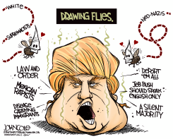 TRUMP AND RACISTS  by John Cole