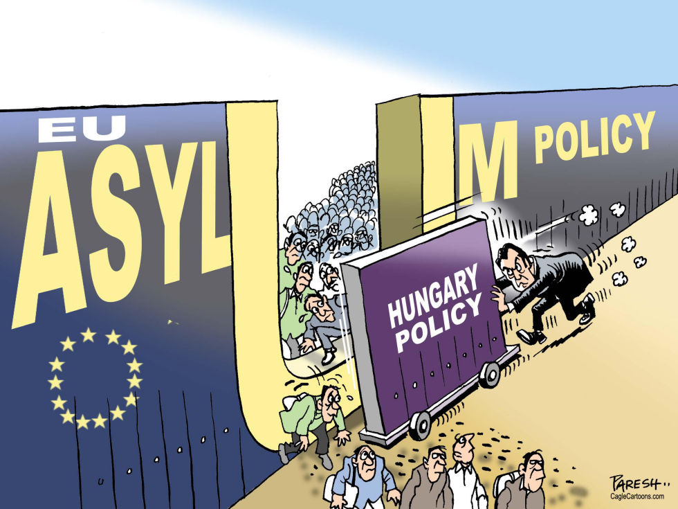 EU asylum and Hungary COLOR