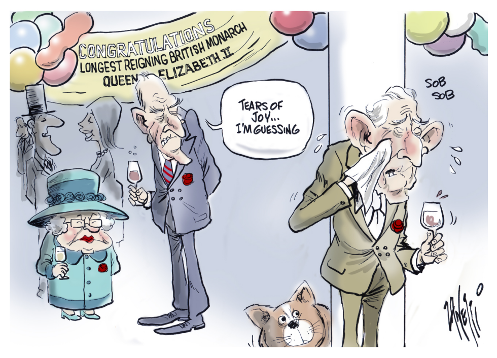 QUEEN ELIZABETH - Longest reigning UK monarch