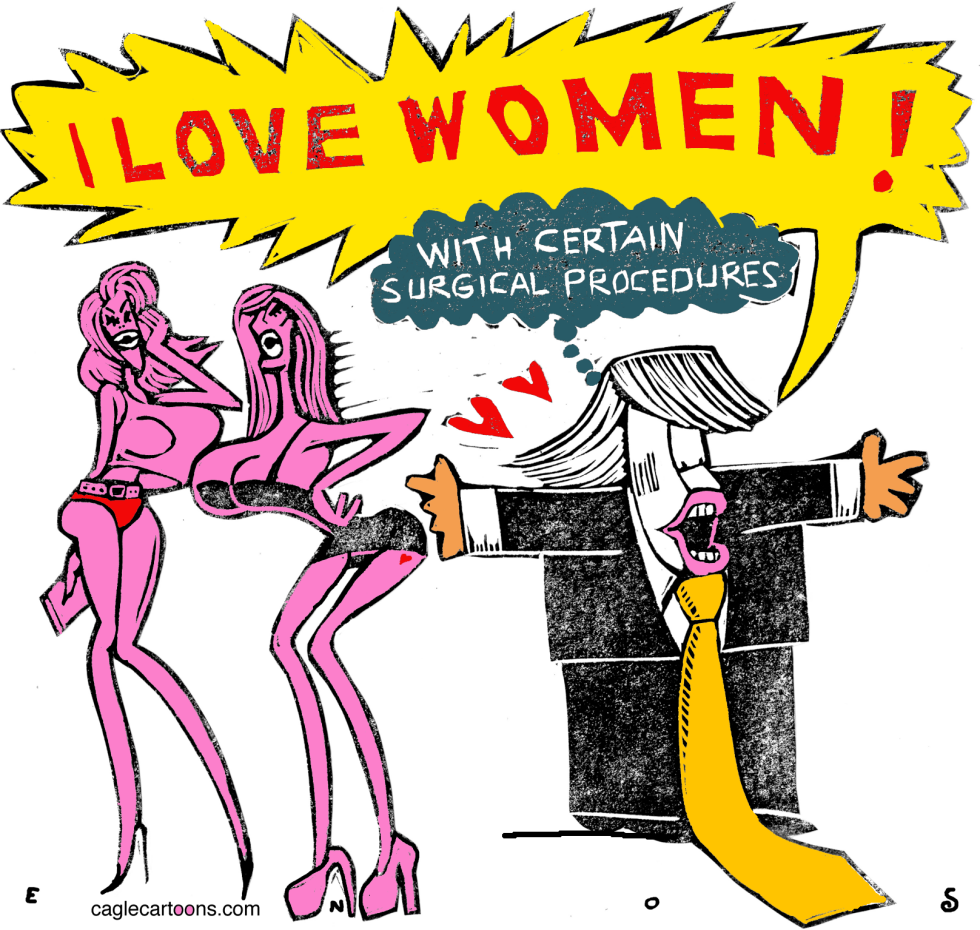 Trump Loves Women COLOR