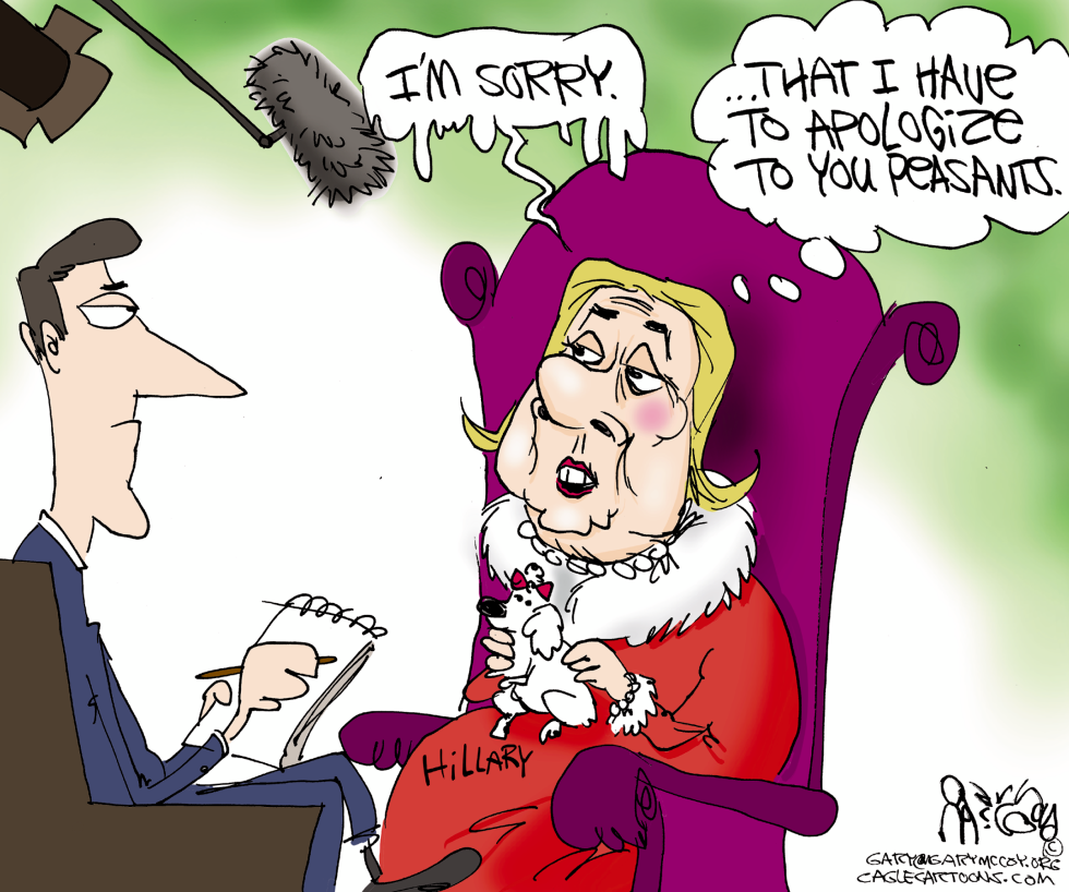Hillary's Sorry Color