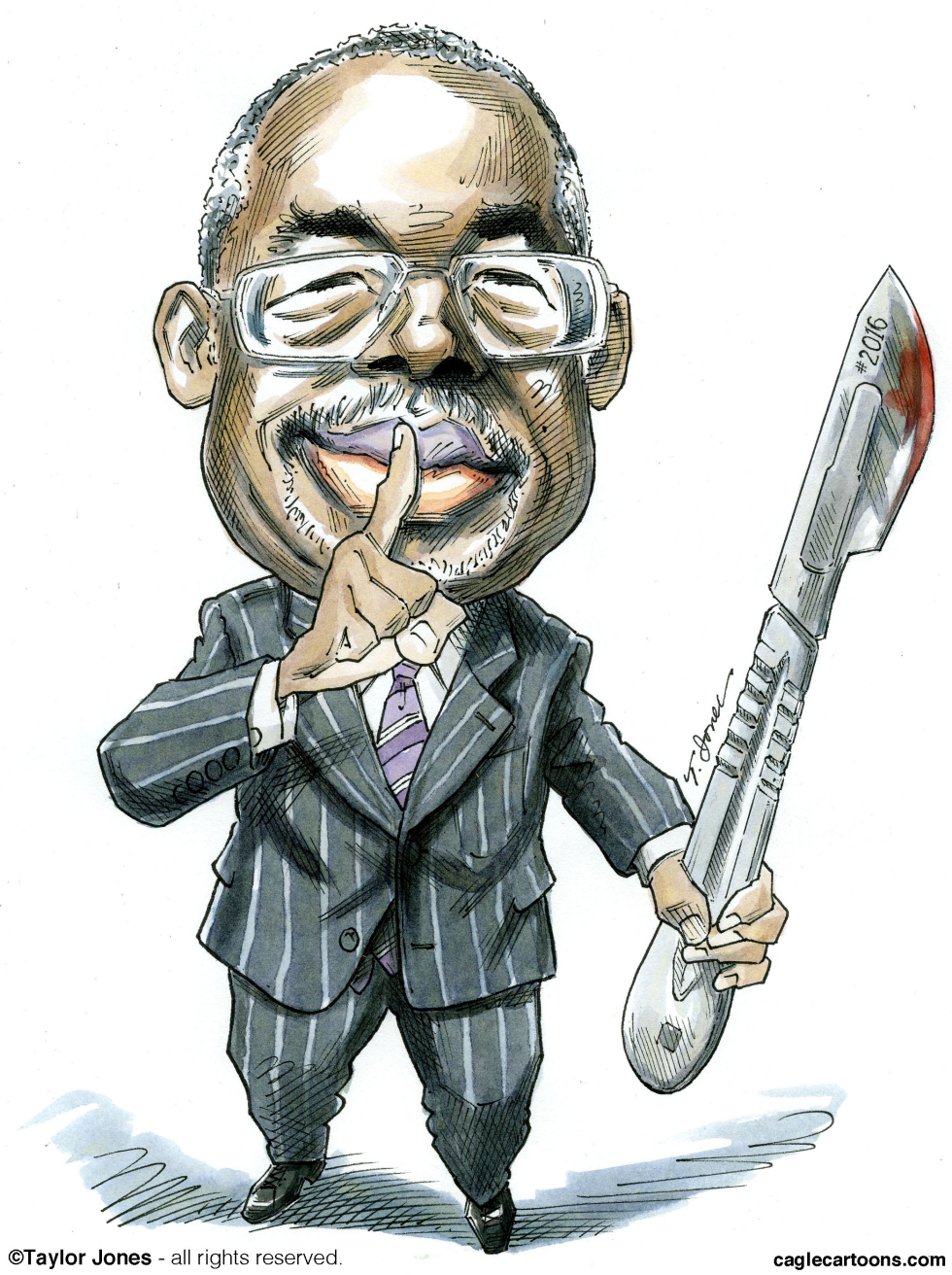 Ben Carson - Speak softly - COLOR
