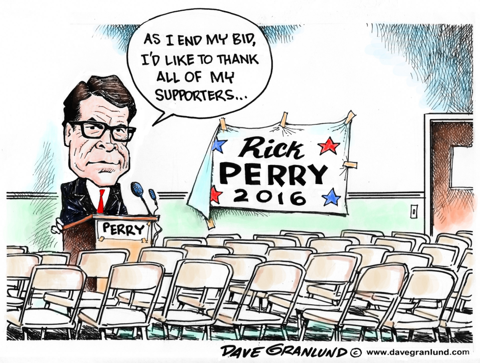 Rick Perry drops out