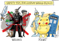 COSPLAY WHILE BLACK  by Pat Bagley