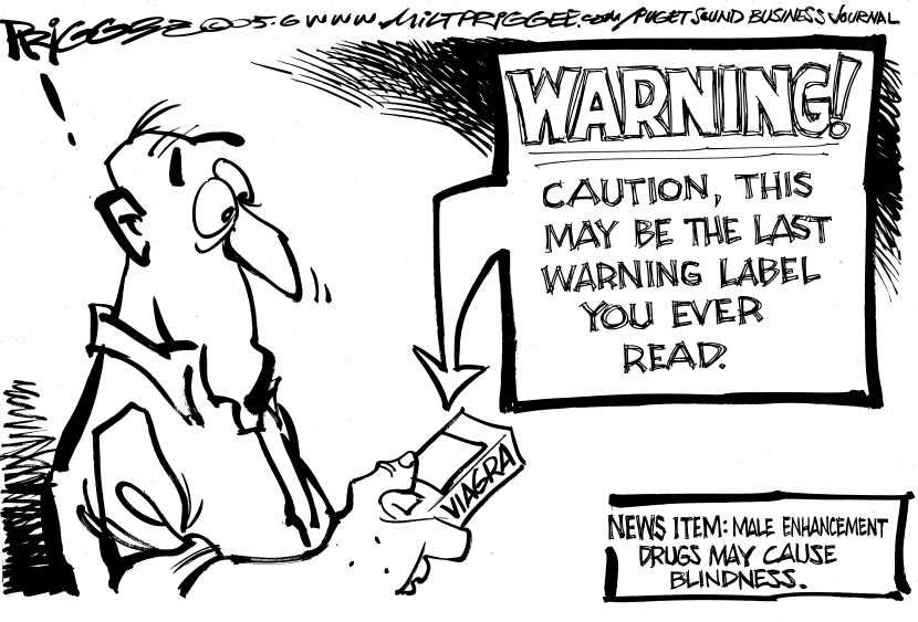 Viagra warnings