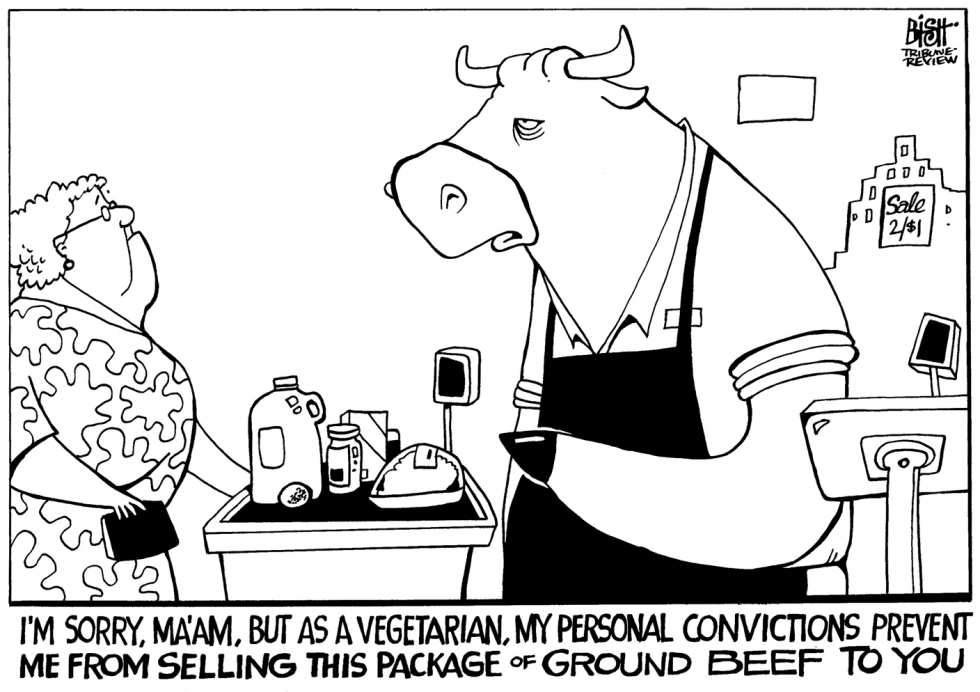 MY PERSONAL BELIEFS VS YOUR RIGHTS, B/W
