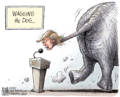 TRUMP AND THE GOP  by Adam Zyglis
