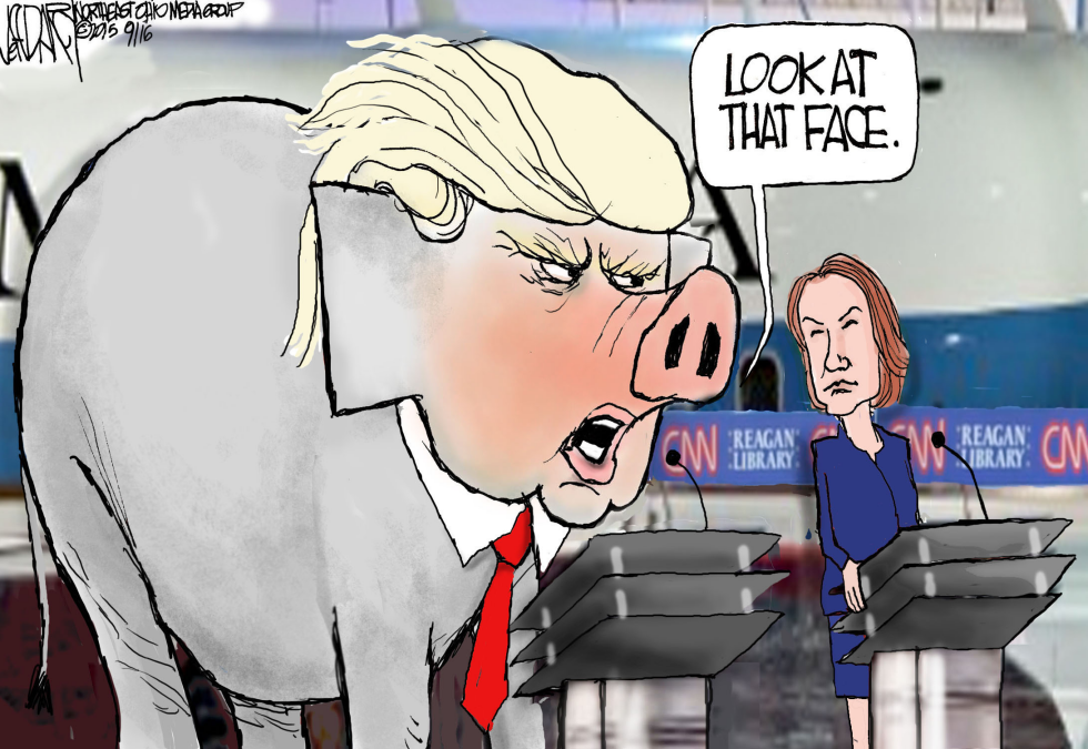 Trump and Fiorina