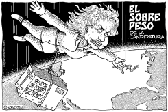 EL SOBRE PESO DE HILLARY by Monte Wolverton