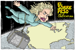 EL SOBRE PESO DE HILLARY /  by Monte Wolverton