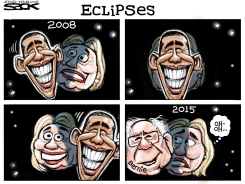 HILLARY ECLIPSADA /  by Steve Sack