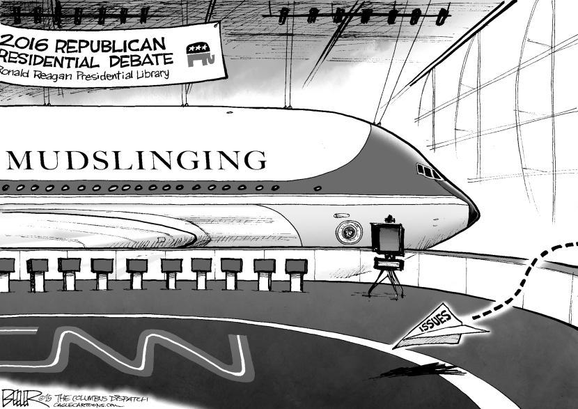 GOP Debate Planes