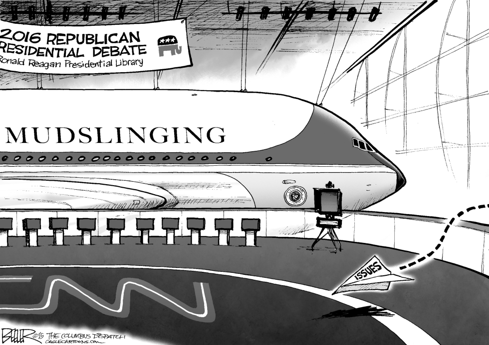 GOP Debate Planes