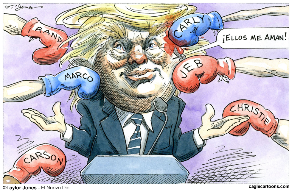 Trump después del debate - COLOR