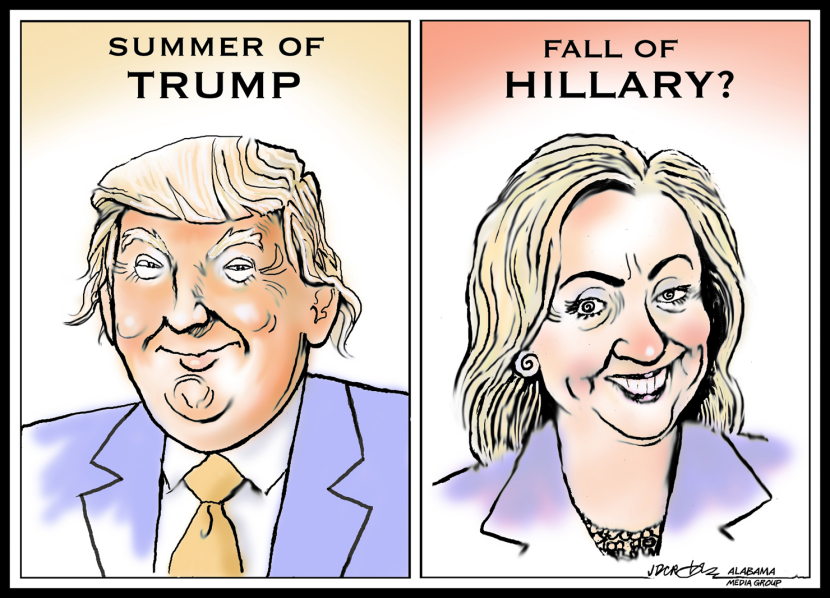 Summer of Trump, Fall of Hillary