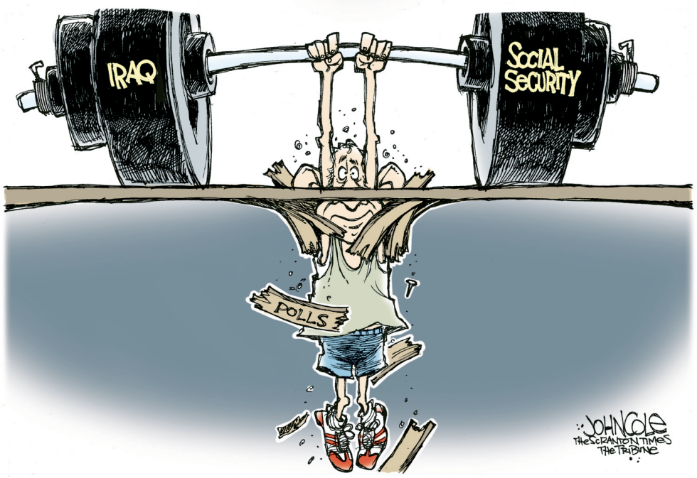 Lame-duck weightlifter