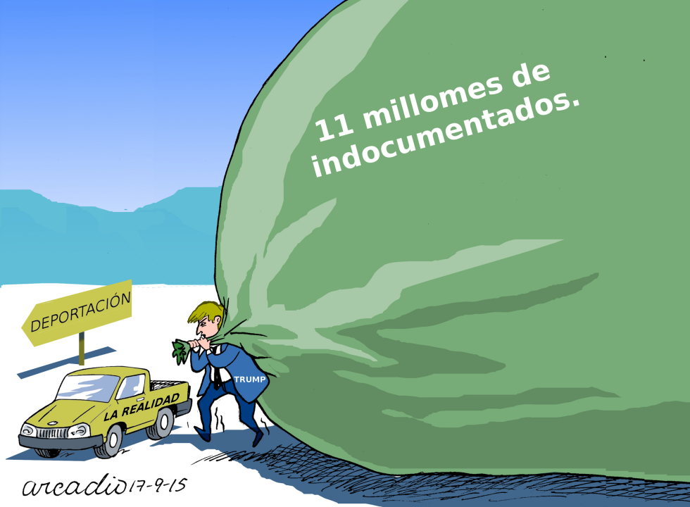 Trump y la pesada carga de indocumentados