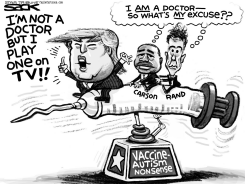 TRUMP VAXXER by Steve Sack