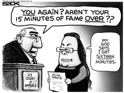 FAMOUS DAVIS  by Steve Sack