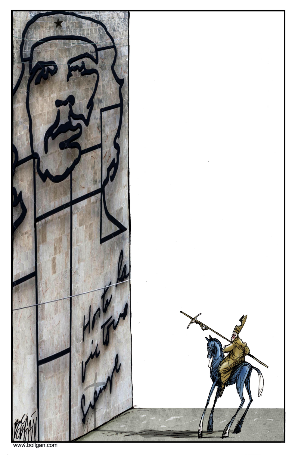 El papa en la Habana / COLOR
