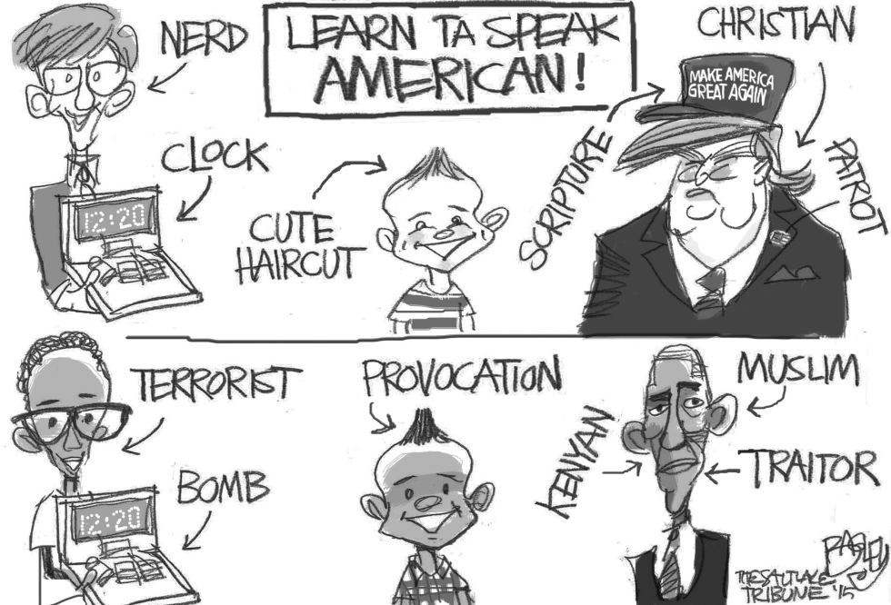  TALK AMERICAN by Pat Bagley