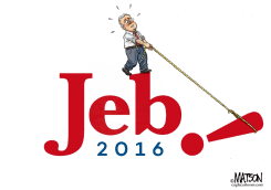 HEAVY LIFTING FOR JEB BUSH CAMPAIGN by R.J. Matson