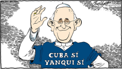 EL PAPA FRANCISCO EN AMERICA / by Bob Englehart